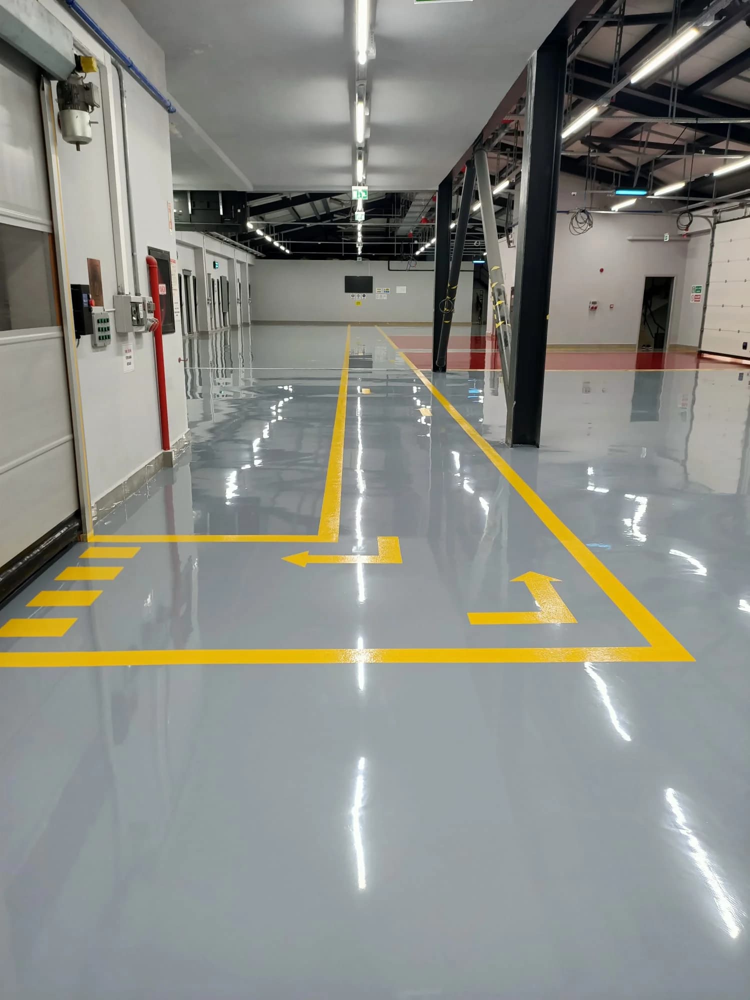 Yol Çizgi Boya uygulaması